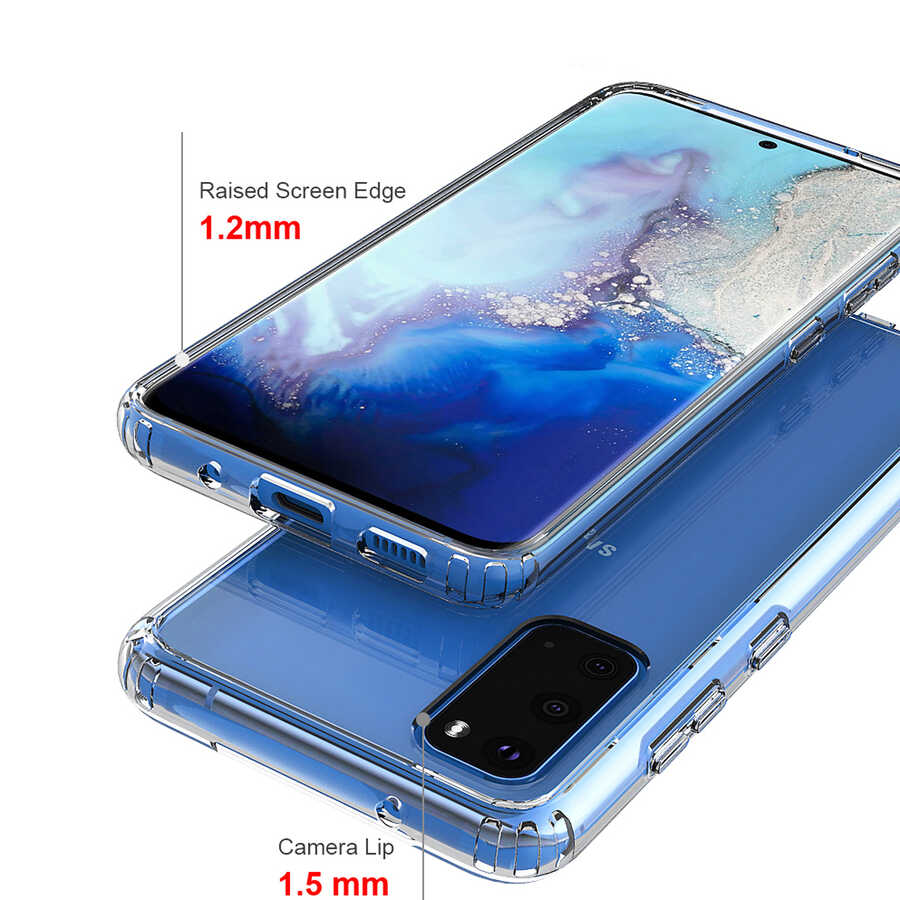 Samsung Galaxy S20 Uyumlu Kılıf Kılıf Benks ​​​​​​Magic Crystal Kapak - 1