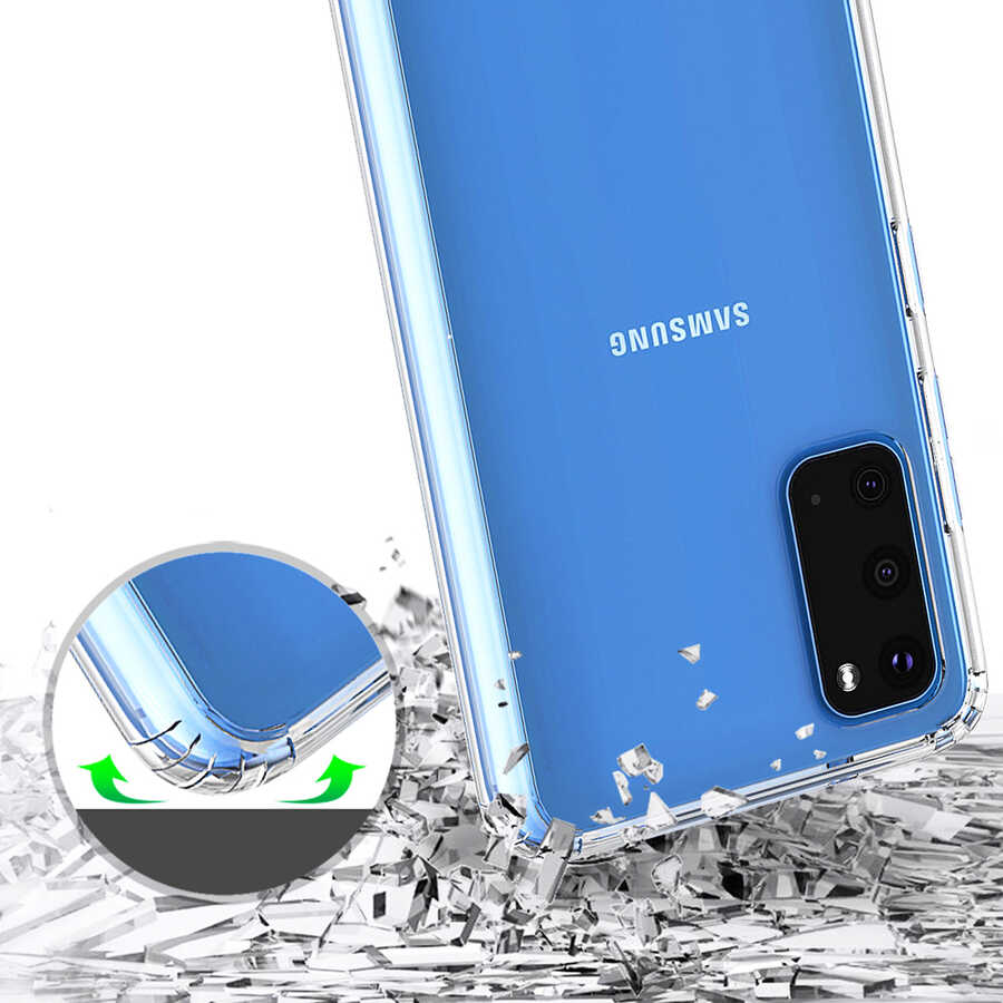Samsung Galaxy S20 Uyumlu Kılıf Kılıf Benks ​​​​​​Magic Crystal Kapak - 3