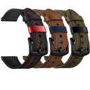 ​​Samsung Galaxy Watch 42mm Uyumlu (20mm) KRD-19 Deri Kordon - 2
