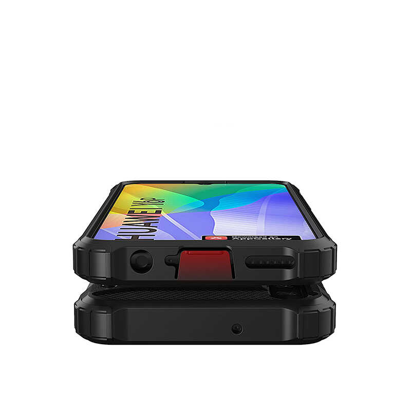 Huawei Y6P Uyumlu Kılıf Zore Crash Silikon Kapak - 4