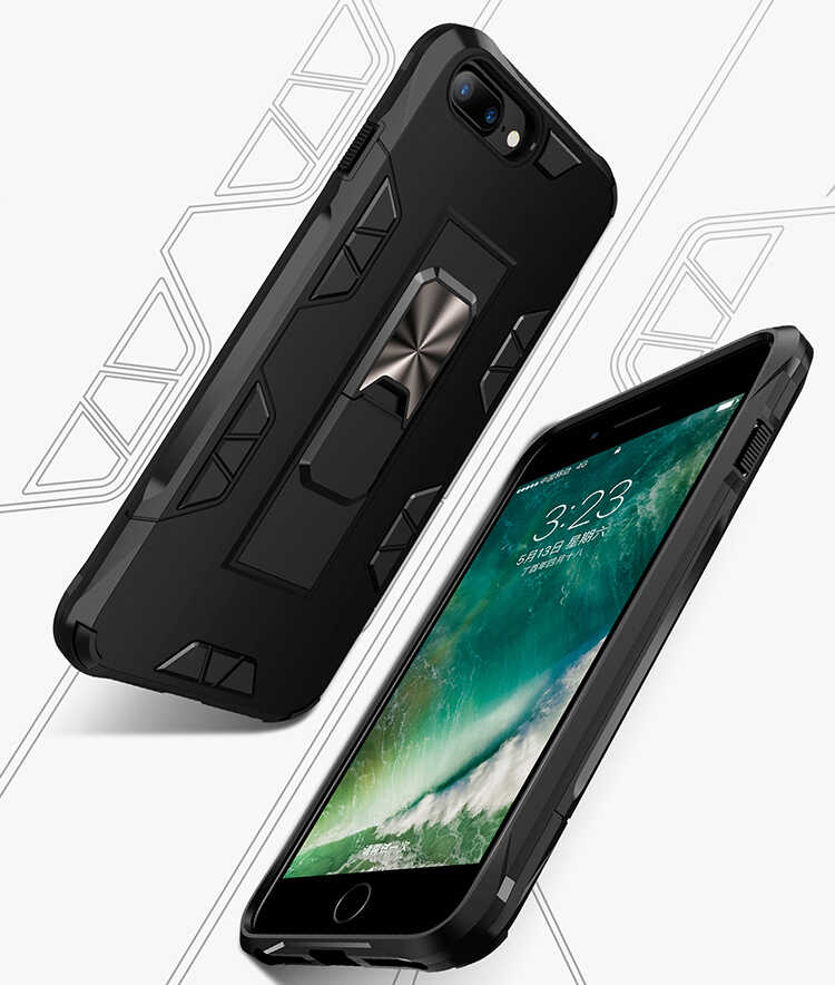 Apple iPhone 6 Plus Uyumlu Kılıf Zore Volve Kapak - 2
