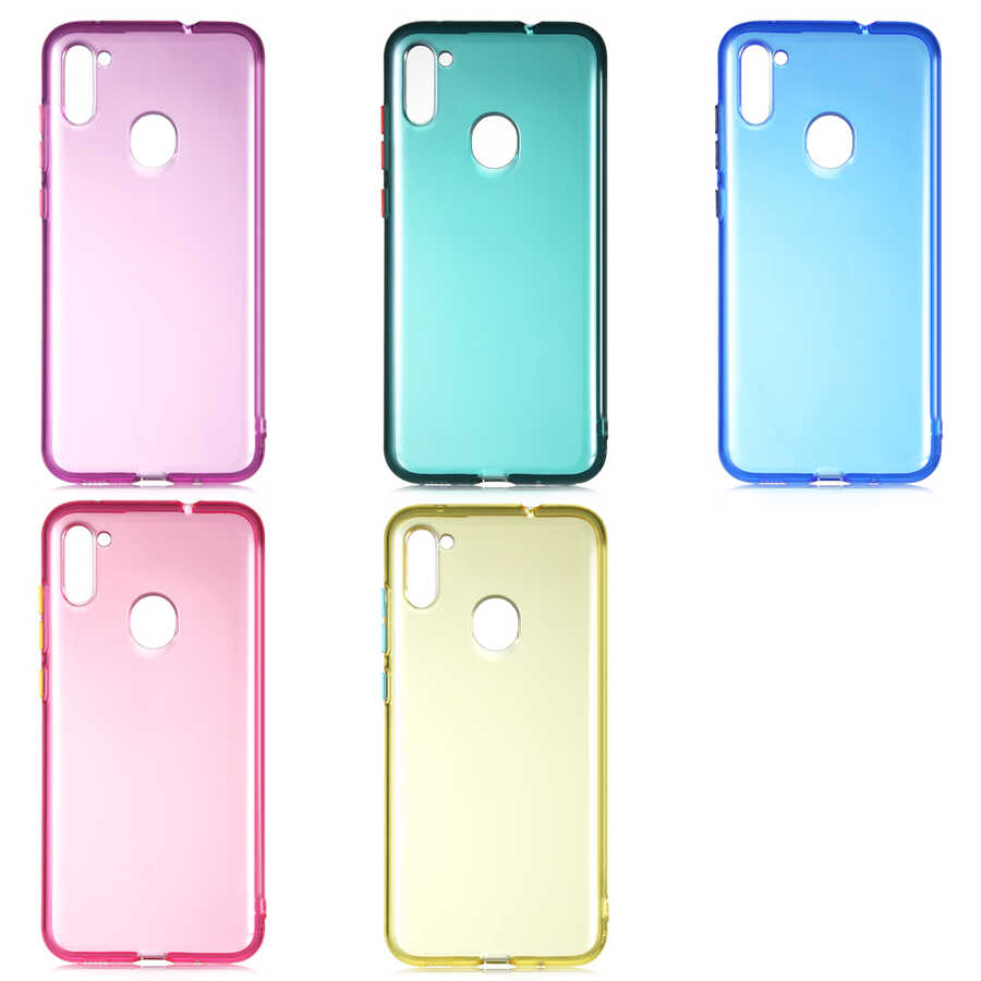 Samsung Galaxy A11 Uyumlu Kılıf Zore Bistro Kapak - 1