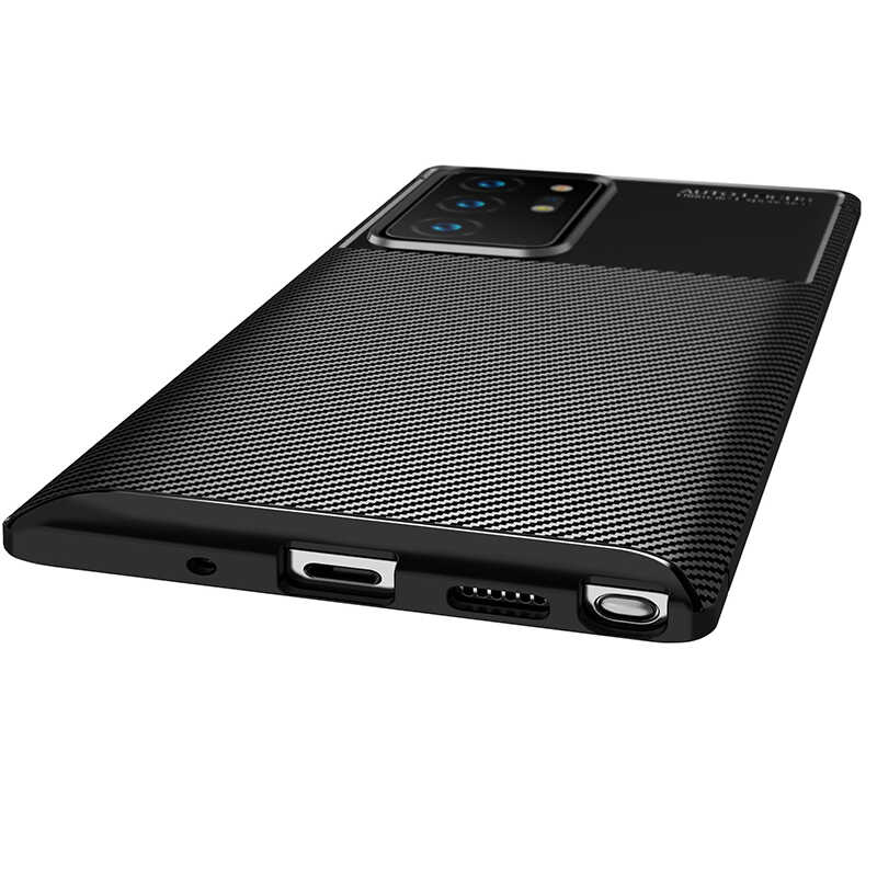 Samsung Galaxy Note 20 Ultra Uyumlu Kılıf Zore Negro Silikon Kapak - 6
