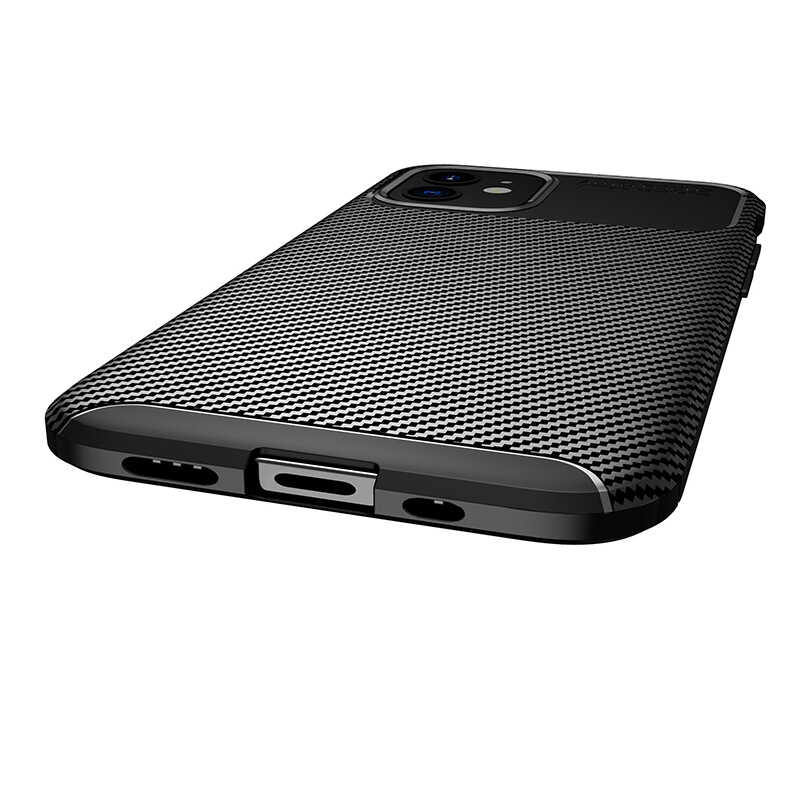 Apple iPhone 12 Mini Uyumlu Kılıf Zore Negro Silikon Kapak - 3