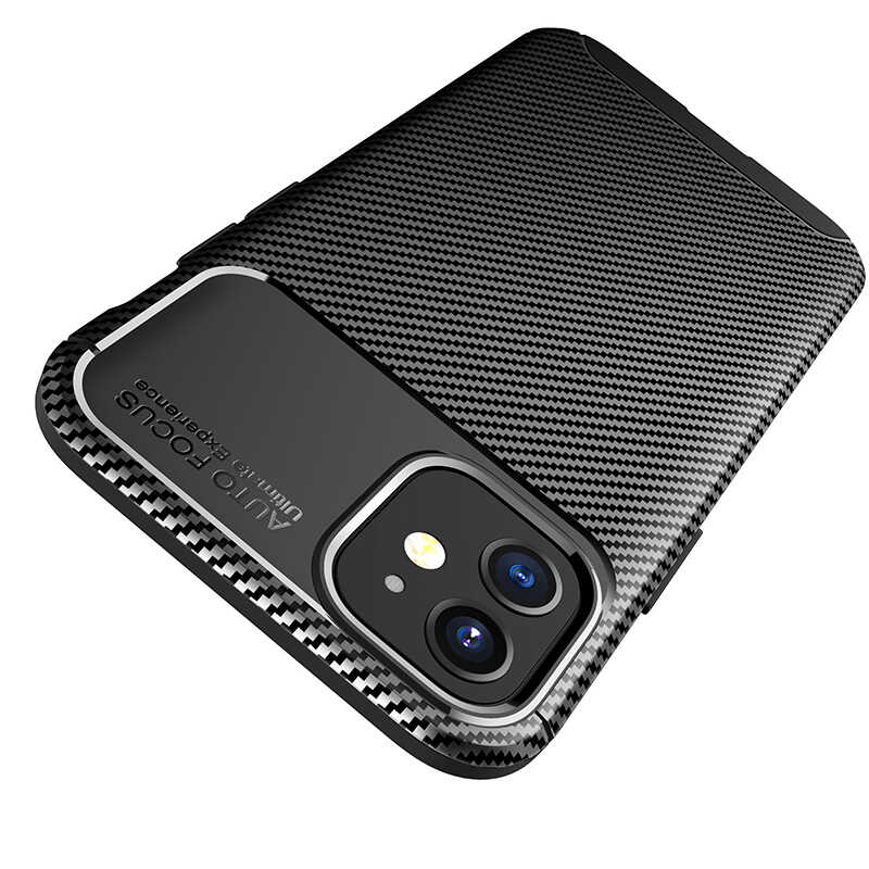 Apple iPhone 12 Mini Uyumlu Kılıf Zore Negro Silikon Kapak - 6