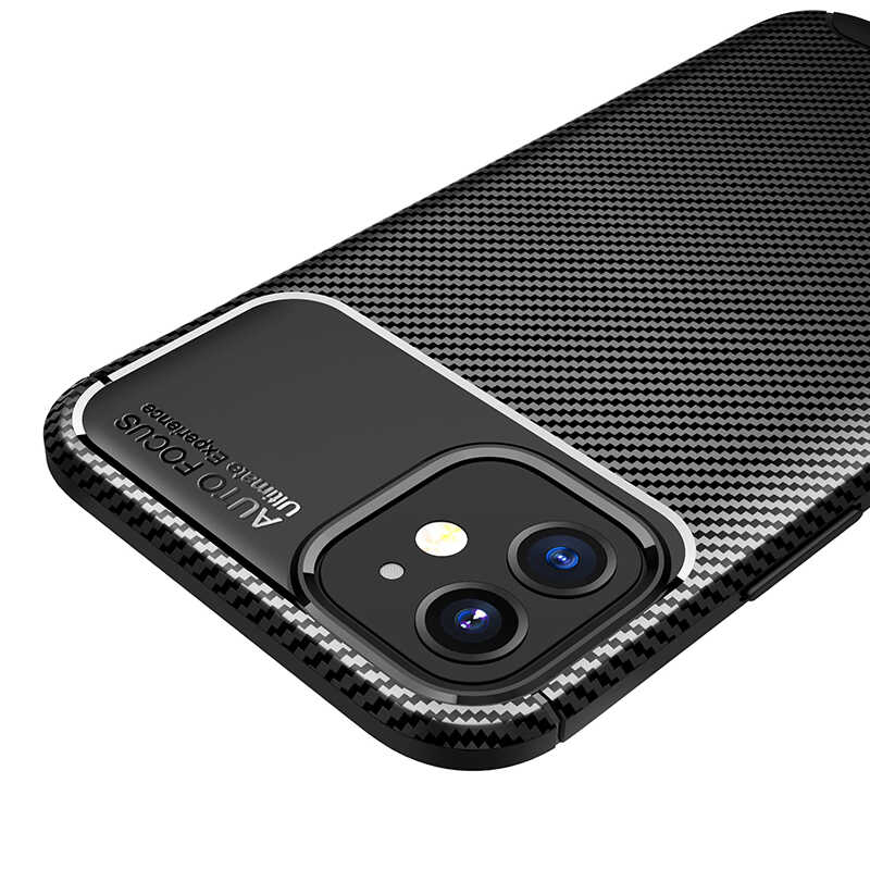 Apple iPhone 12 Mini Uyumlu Kılıf Zore Negro Silikon Kapak - 8