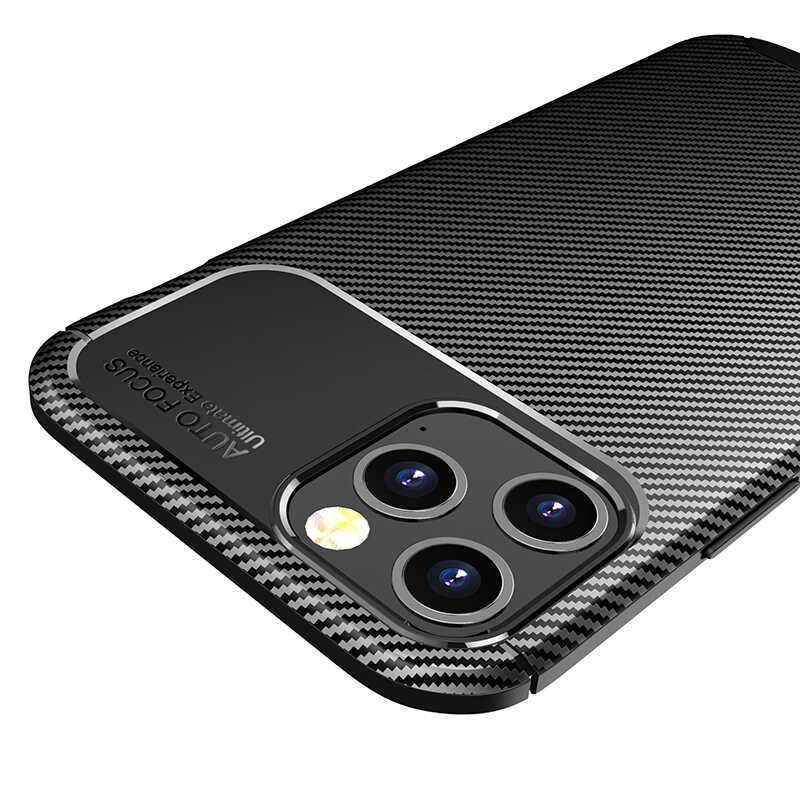 Apple iPhone 12 Pro Uyumlu Kılıf Zore Negro Silikon Kapak - 9