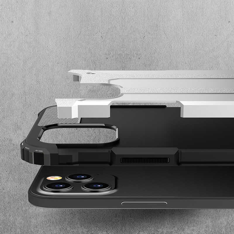 Apple iPhone 12 Pro Max Uyumlu Kılıf Zore Crash Silikon Kapak - 3