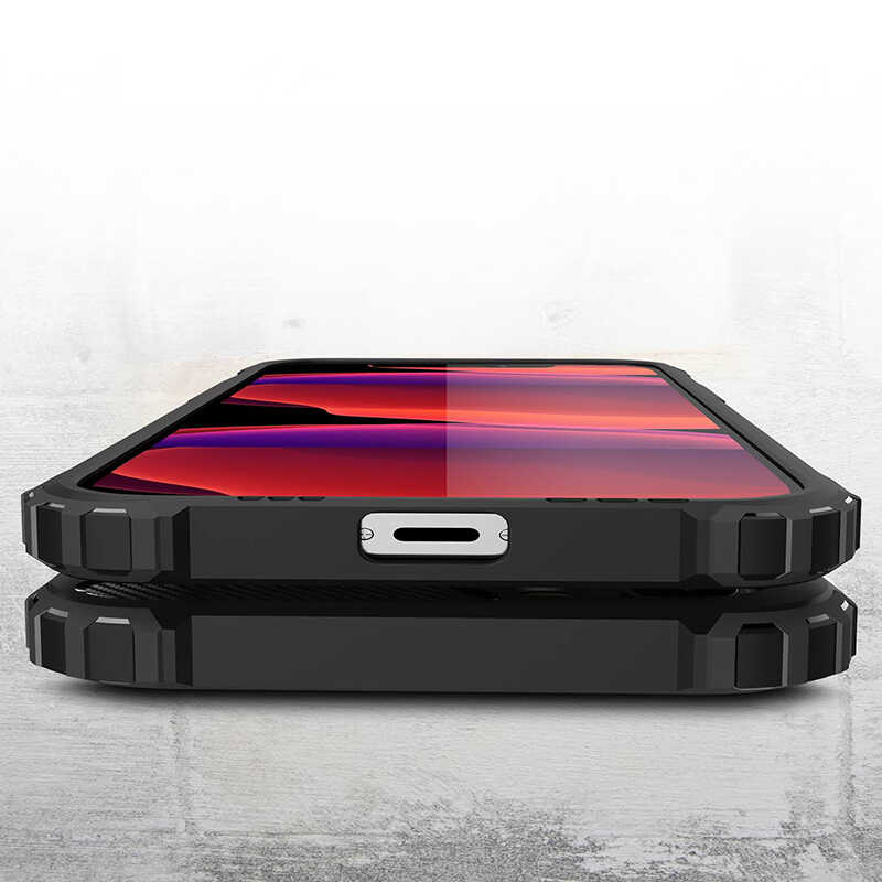 Apple iPhone 12 Pro Max Uyumlu Kılıf Zore Crash Silikon Kapak - 6