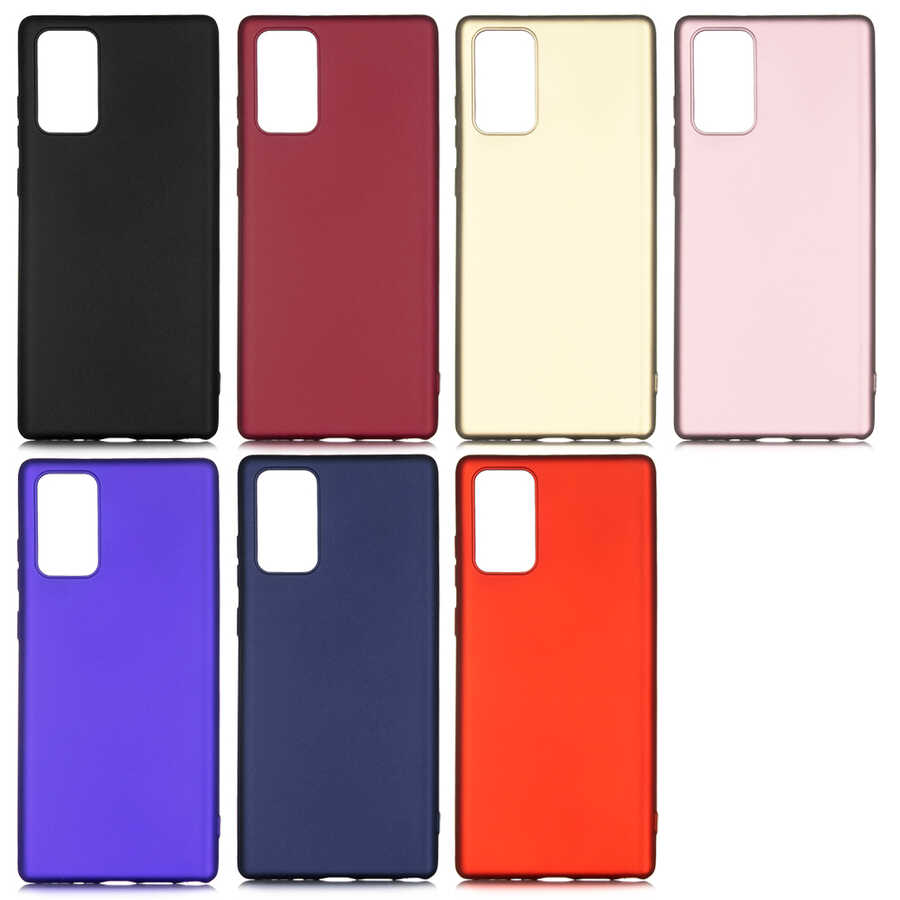 Samsung Galaxy Note 20 Uyumlu Kılıf Zore Premier Silikon Kapak - 1