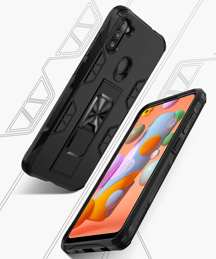 Samsung Galaxy A11 Uyumlu Kılıf Zore Volve Kapak - 1