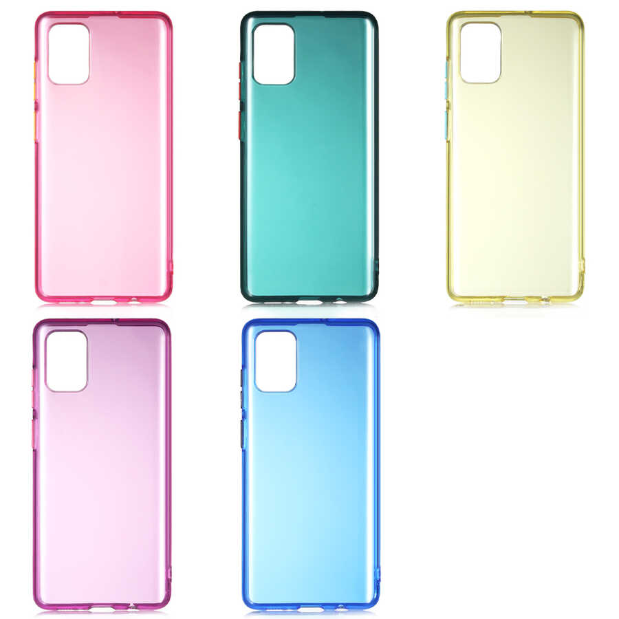 Samsung Galaxy A71 Uyumlu Kılıf Zore Bistro Kapak - 1