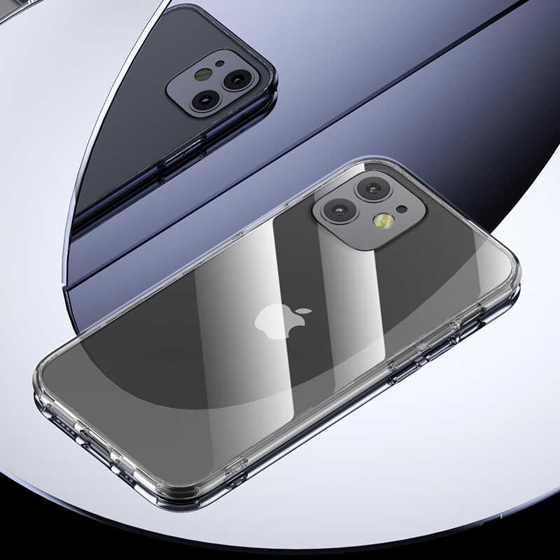 Apple iPhone 12 Mini Uyumlu Kılıf Benks ​​​​​​Magic Crystal Clear Glass Kapak - 1