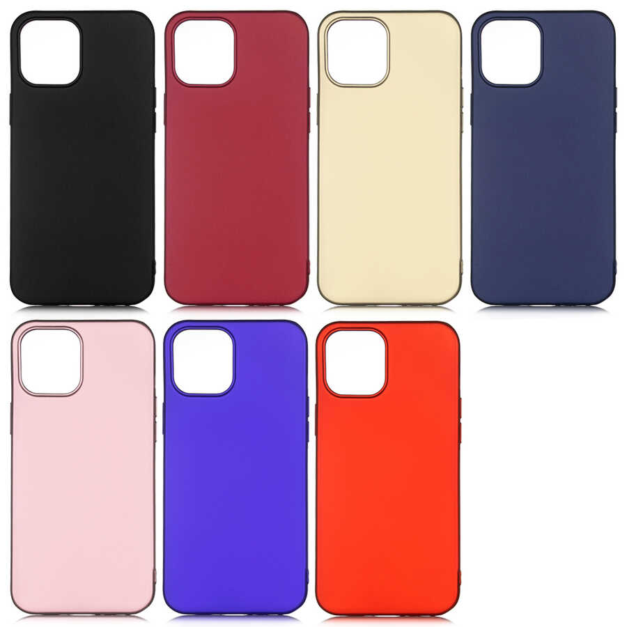 Apple iPhone 12 Uyumlu Kılıf Zore Premier Silikon Kapak - 1