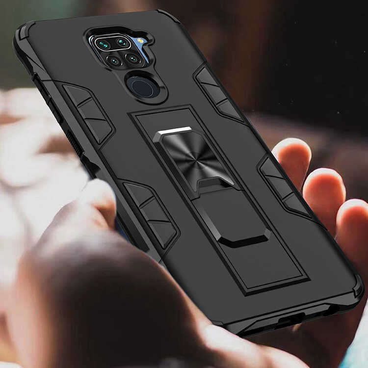 Xiaomi Redmi Note 9 Uyumlu Kılıf Zore Volve Kapak - 5