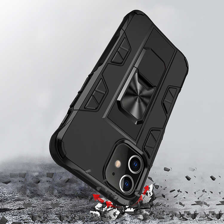 Apple iPhone 12 Uyumlu Kılıf Zore Volve Kapak - 7