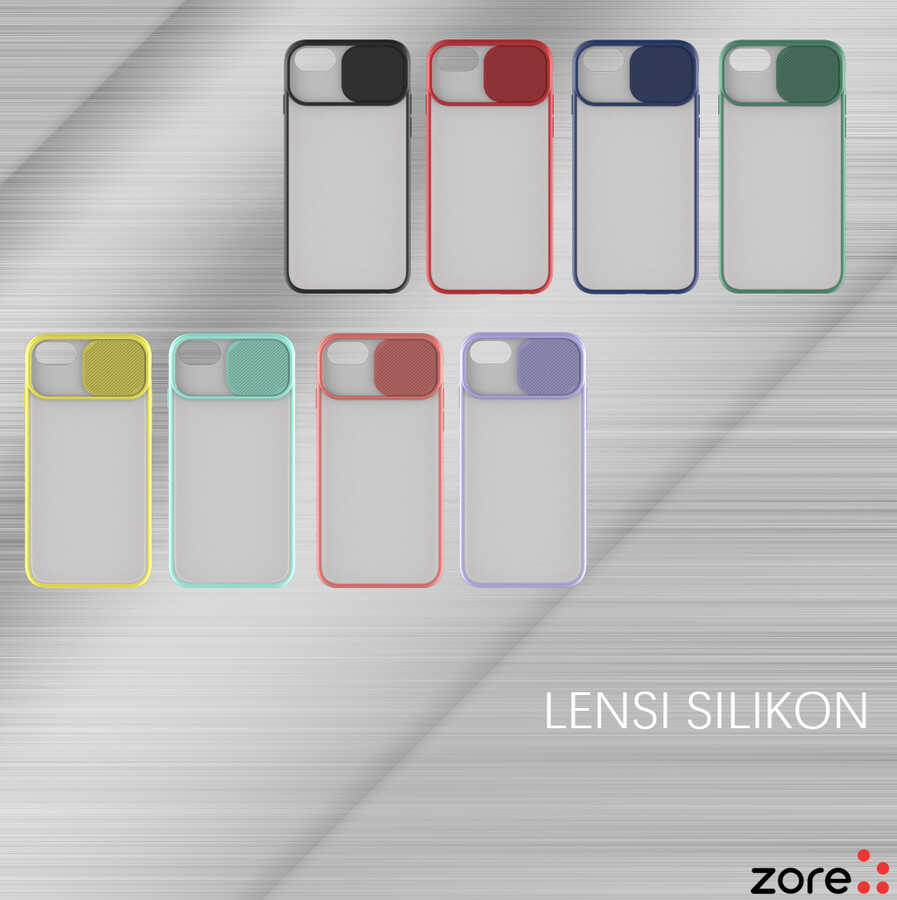 Apple iPhone SE 2020 Uyumlu Kılıf Zore Lensi Kapak - 2