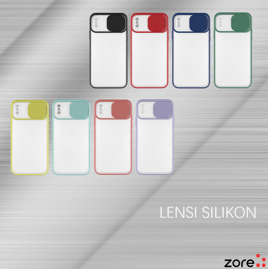 Apple iPhone XS Uyumlu Kılıf Zore Lensi Kapak - 1