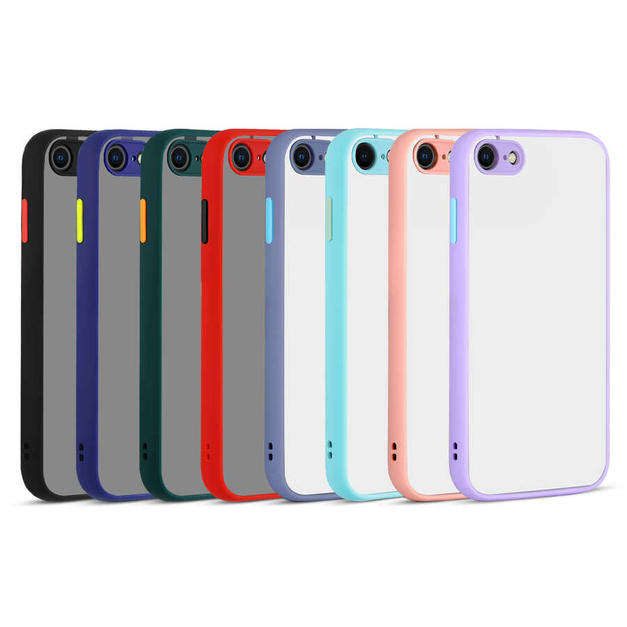 Apple iPhone 7 Uyumlu Kılıf Zore Hux Kapak - 1