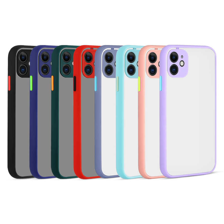 Apple iPhone 11 Uyumlu Kılıf Zore Hux Kapak - 1