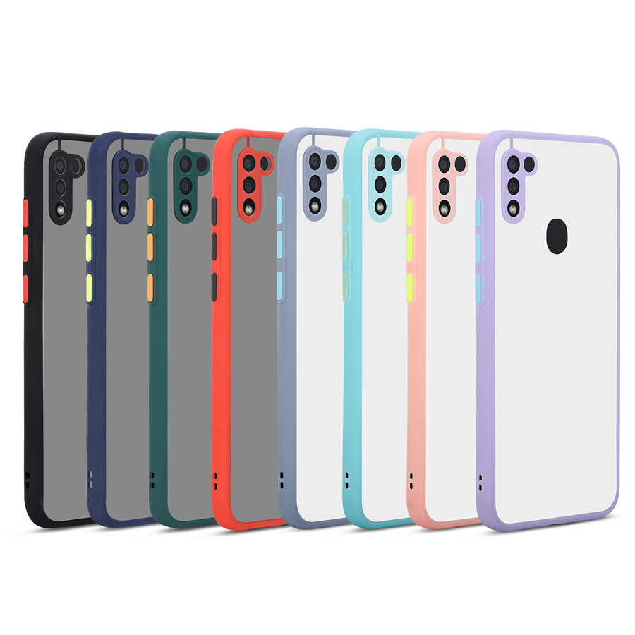 Samsung Galaxy M11 Uyumlu Kılıf Zore Hux Kapak - 2