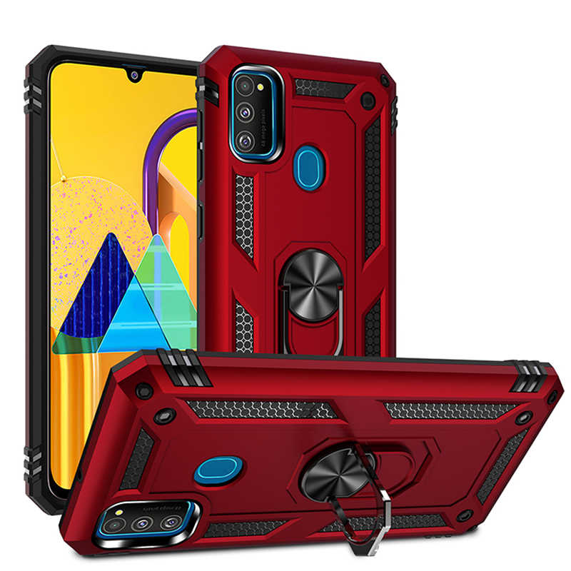 Samsung Galaxy M21 Uyumlu Kılıf Zore Vega Kapak - 1