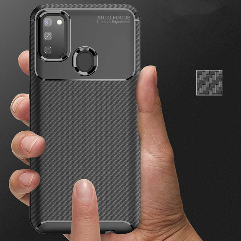 Samsung Galaxy M21 Uyumlu Kılıf Zore Negro Silikon Kapak - 5