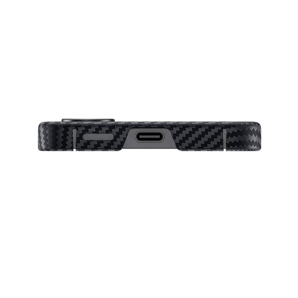 Samsung Galaxy S24 Uyumlu Kılıf Magsafe Özellikli Karbon Fiber Benks Essential ArmorAir 600D Kevlar Kapak - 2
