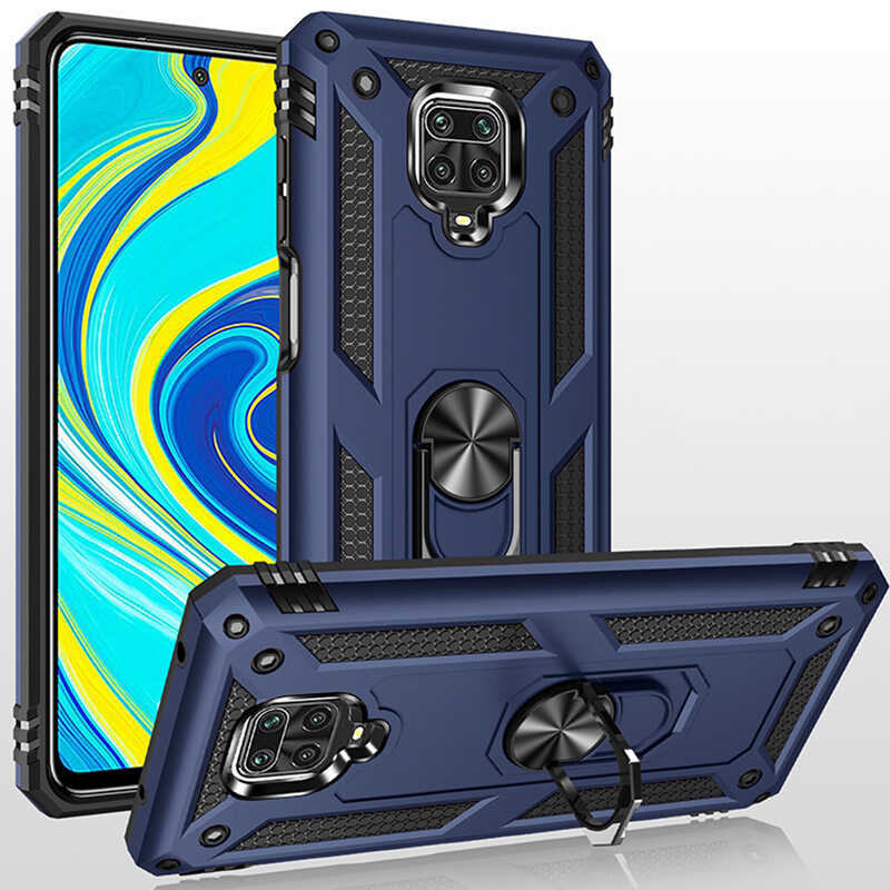 Xiaomi Redmi Note 9 Pro Uyumlu Kılıf Zore Vega Kapak - 5