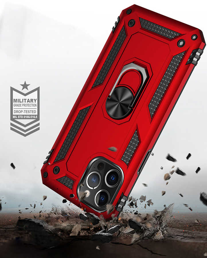 Apple iPhone 12 Pro Max Uyumlu Kılıf Zore Vega Kapak - 5
