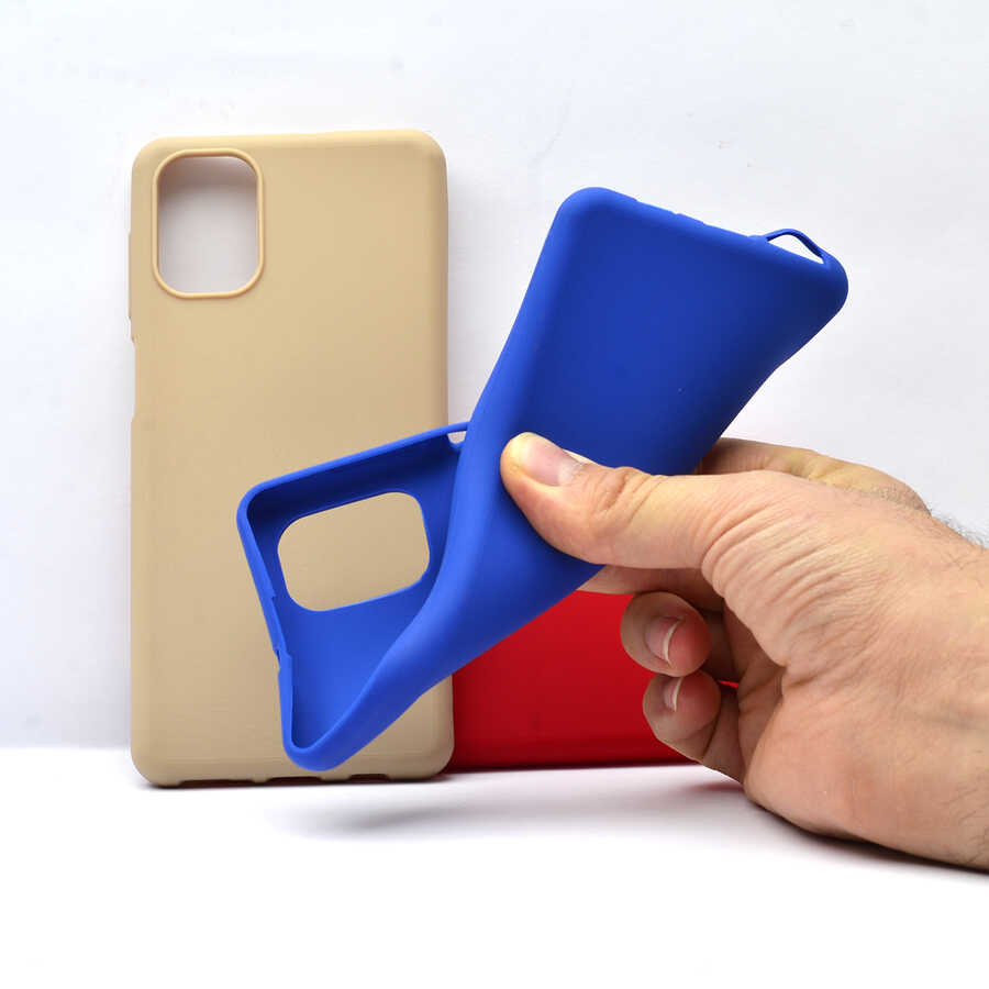 Samsung Galaxy M51 Uyumlu Kılıf Zore Biye Silikon - 5