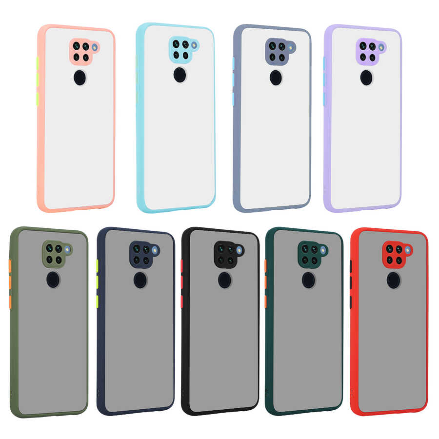 Xiaomi Redmi Note 9 Uyumlu Kılıf Zore Hux Kapak - 1