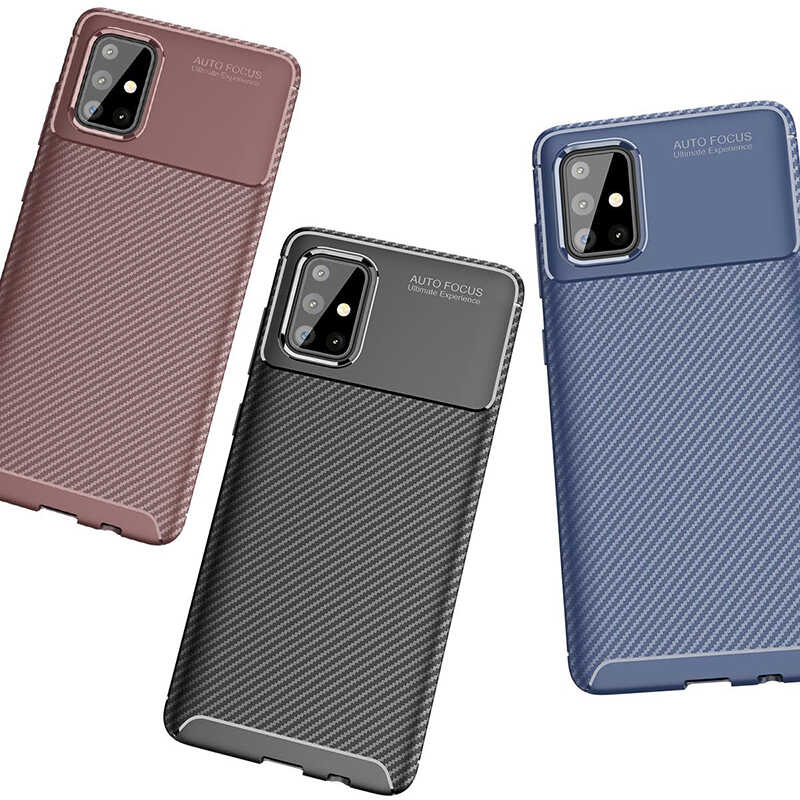 Samsung Galaxy M31S Uyumlu Kılıf Zore Negro Silikon Kapak - 5