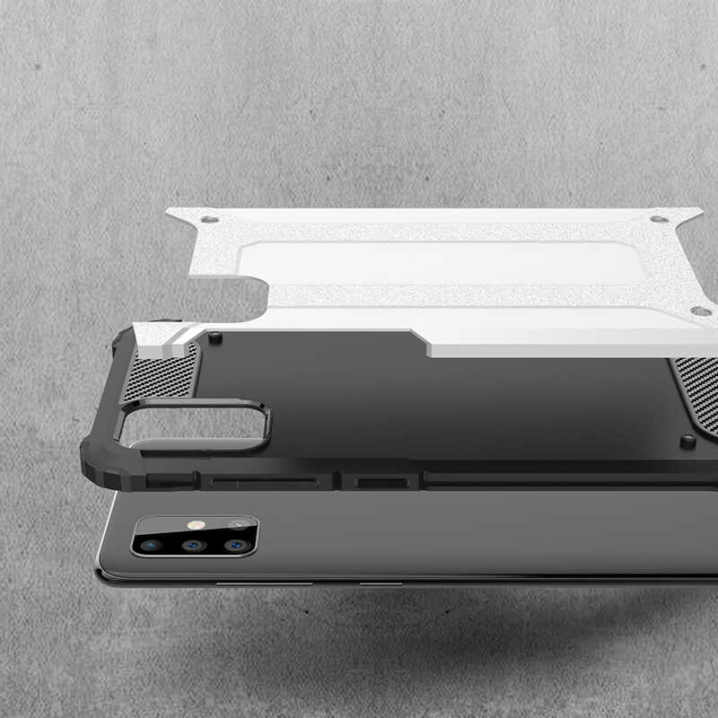 Samsung Galaxy M31S Uyumlu Kılıf Zore Crash Silikon Kapak - 5