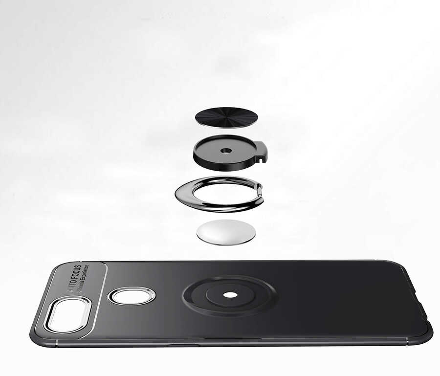 Oppo A12 Uyumlu Kılıf Zore Ravel Silikon Kapak - 1