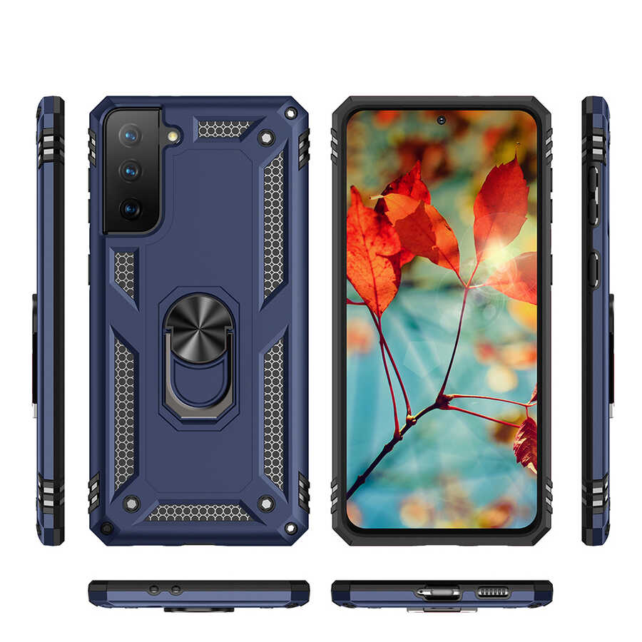 Samsung Galaxy S21 Plus Uyumlu Kılıf Zore Vega Kapak - 2
