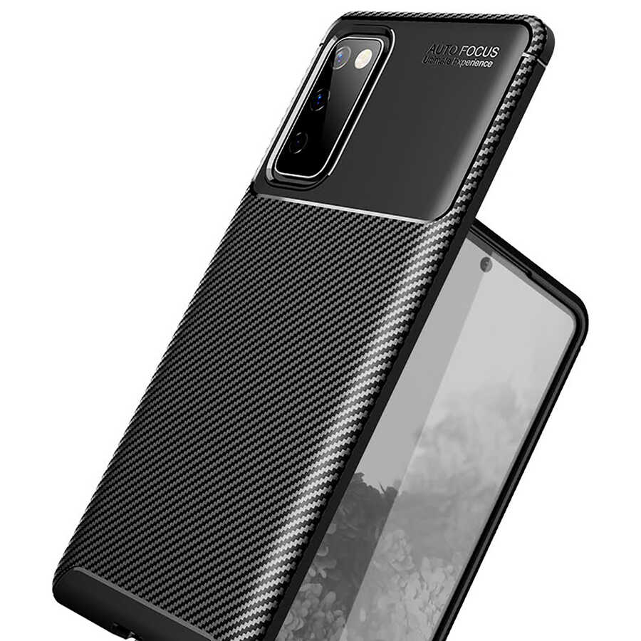 Samsung Galaxy S20 FE Uyumlu Kılıf Zore Negro Silikon Kapak - 1
