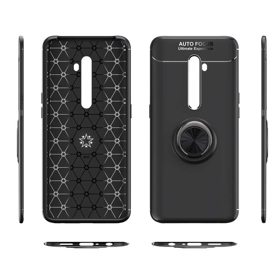 Oppo Reno 2Z Uyumlu Kılıf Zore Ravel Silikon Kapak - 4