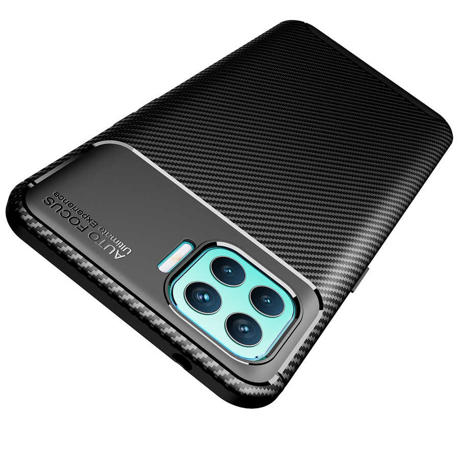 Oppo Reno 4 Lite Uyumlu Kılıf Zore Negro Silikon Kapak - 2
