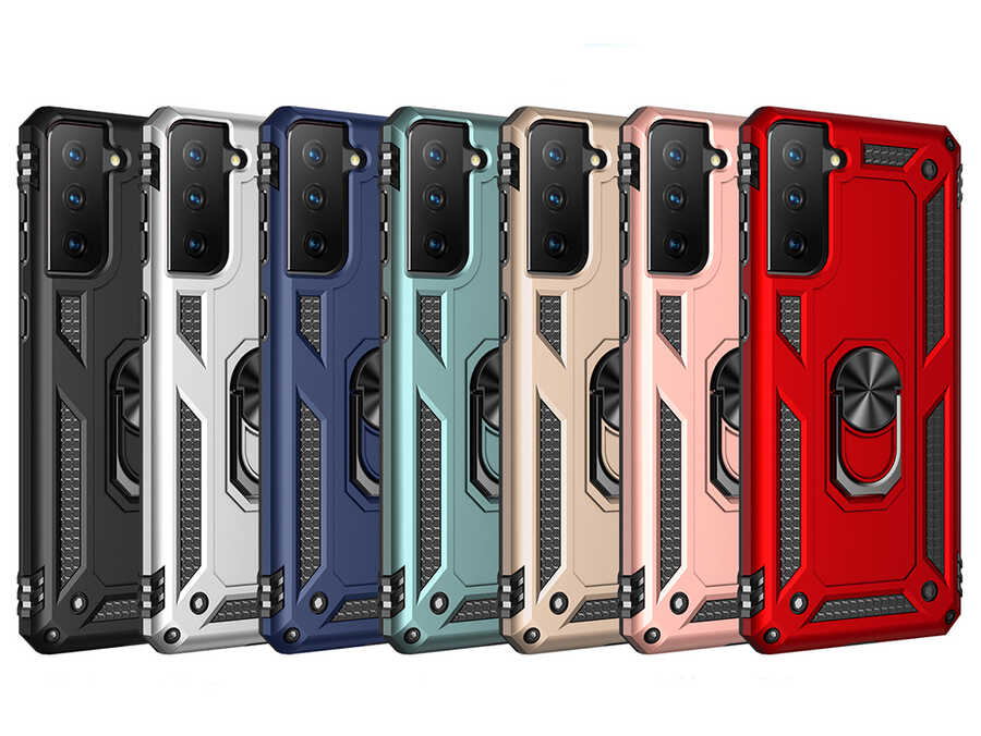 Samsung Galaxy S21 Uyumlu Kılıf Zore Vega Kapak - 8