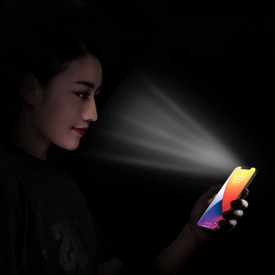 Apple iPhone 12 Pro Max Uyumlu Wiwu iVista Super Hardness Ekran Koruyucu - 5