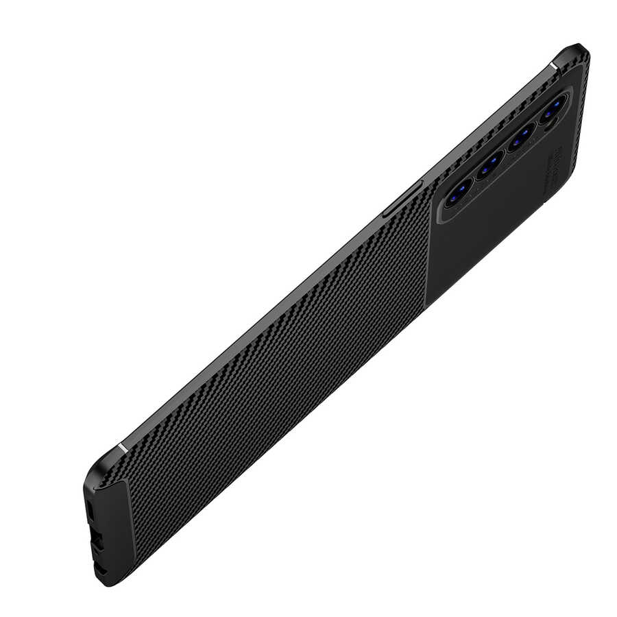 Oppo Reno 4 Pro 4G Uyumlu Kılıf Zore Negro Silikon Kapak - 4