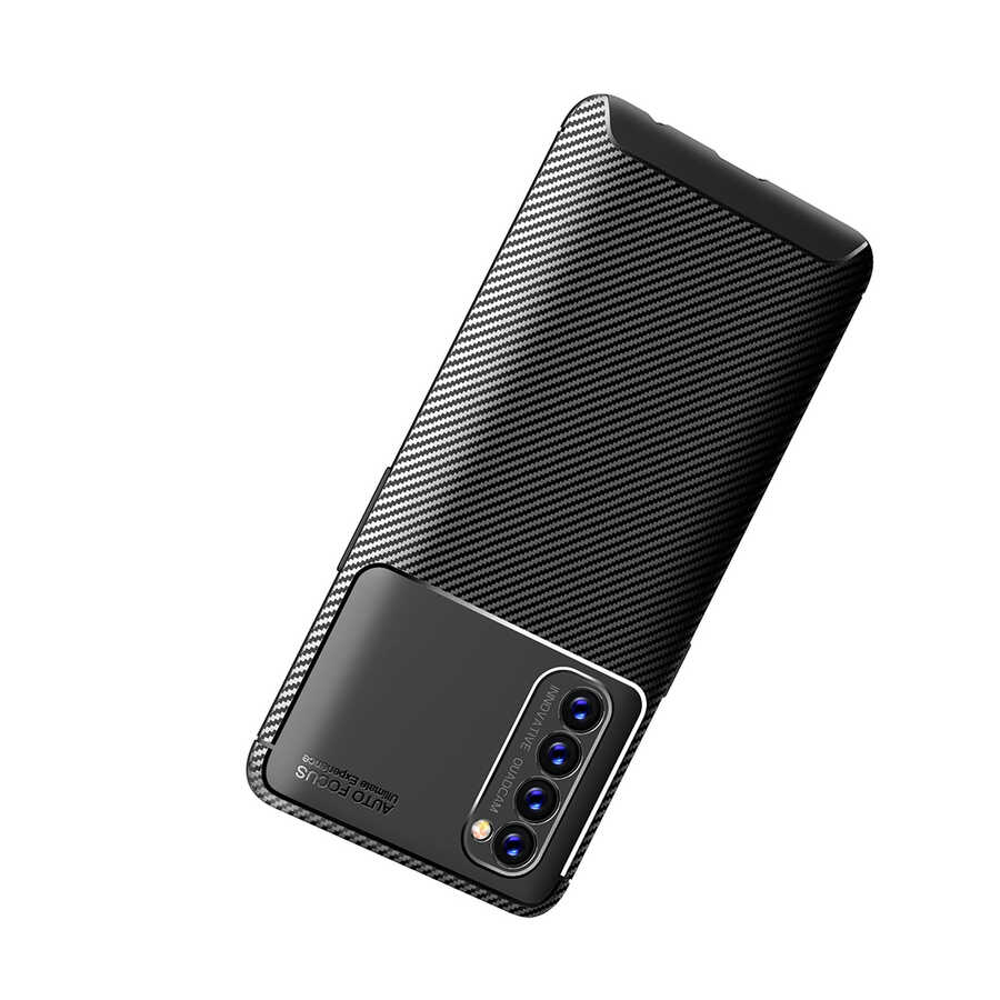 Oppo Reno 4 Pro 4G Uyumlu Kılıf Zore Negro Silikon Kapak - 8