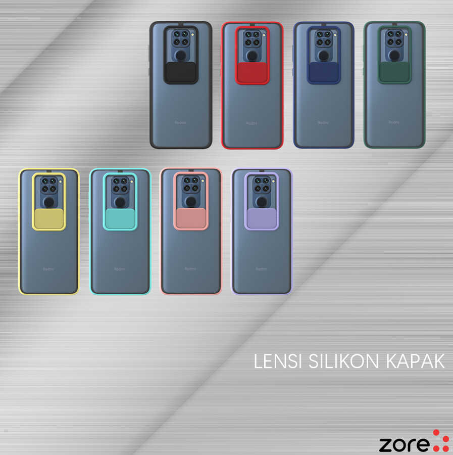 Xiaomi Redmi Note 9 Uyumlu Kılıf Zore Lensi Kapak - 1
