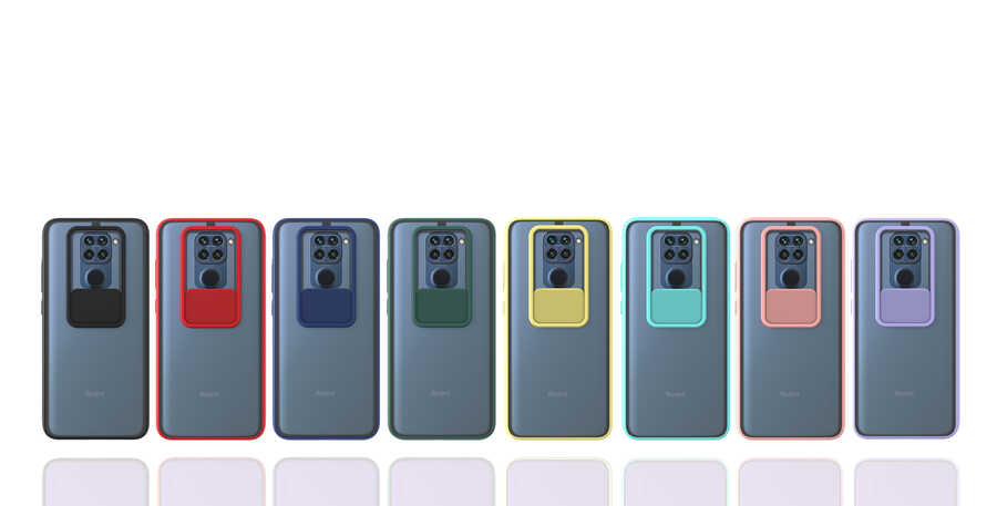 Xiaomi Redmi Note 9 Uyumlu Kılıf Zore Lensi Kapak - 2