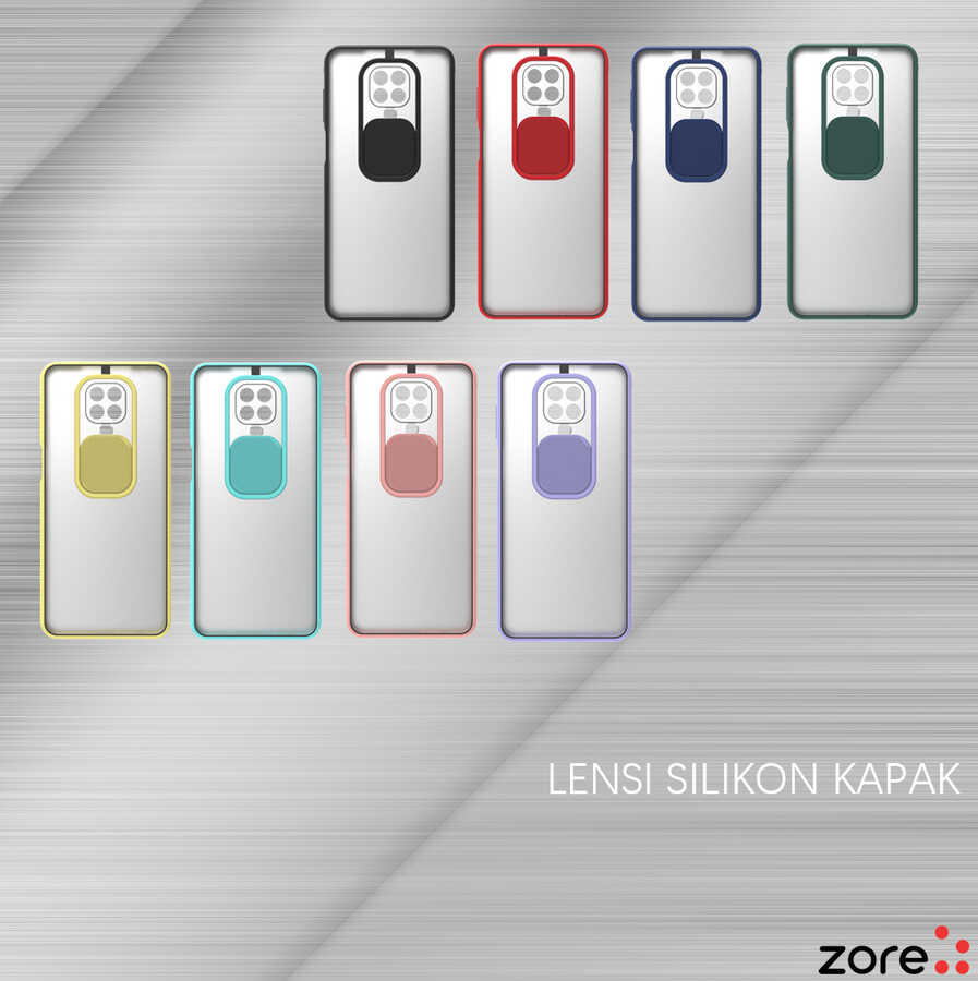 Xiaomi Redmi Note 9 Pro Uyumlu Kılıf Zore Lensi Kapak - 1