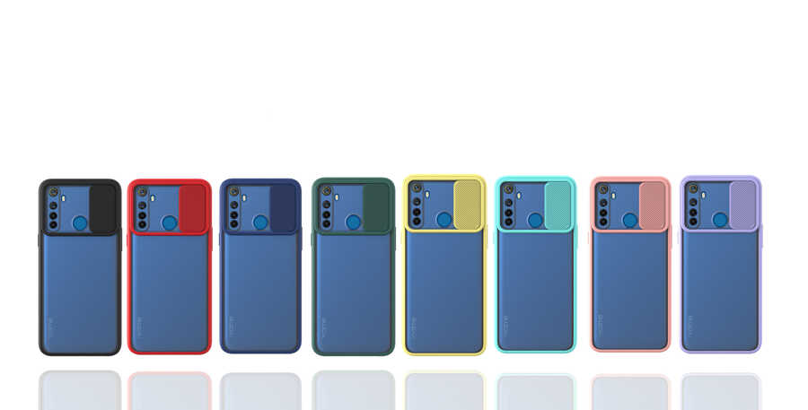 Realme 6İ Uyumlu Kılıf Zore Lensi Kapak - 2