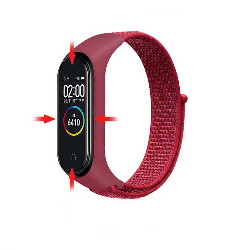 Xiaomi Mi Band 3 Uyumlu KRD-03 Hasır Kordon - 5