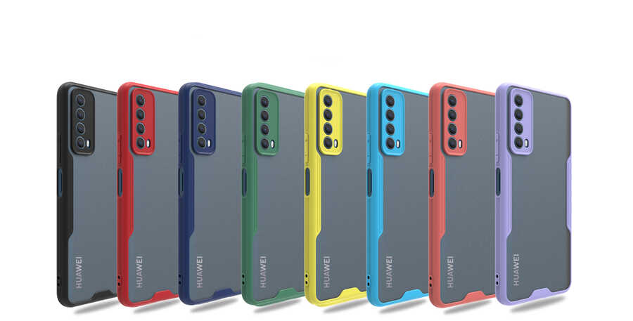 Huawei P Smart 2021 Uyumlu Kılıf Zore Parfe Kapak - 1