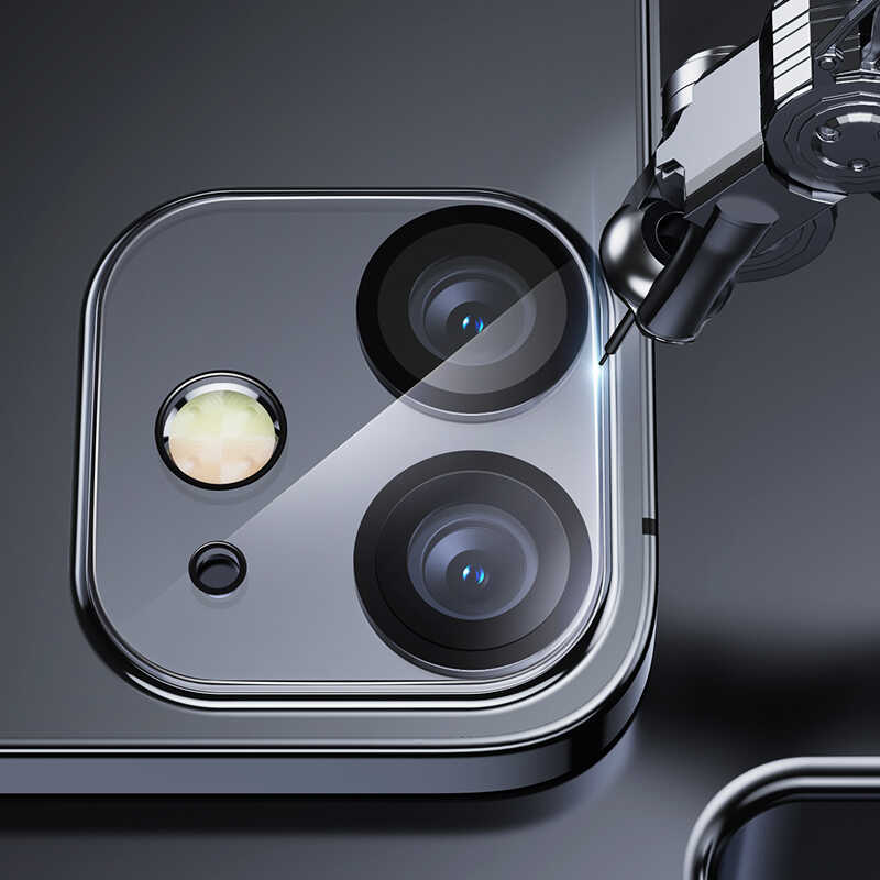 Apple iPhone 12 Mini Uyumlu Benks İntegrated Kamera Lens Koruyucu Cam - 2